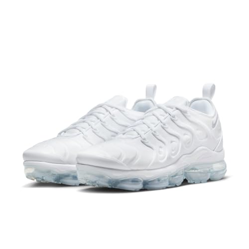 Nike mens Air Vapormax Plus, White, White-pure Platinum, 12