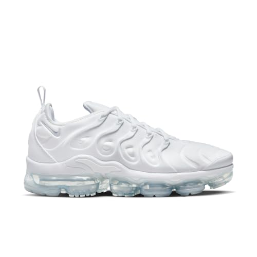 Nike mens Air Vapormax Plus, White, White-pure Platinum, 12