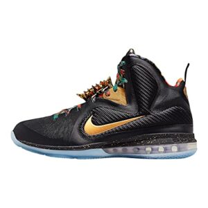 nike mens lebron 9 do9353 001 watch the throne 2022 - size 11 black/metallic gold