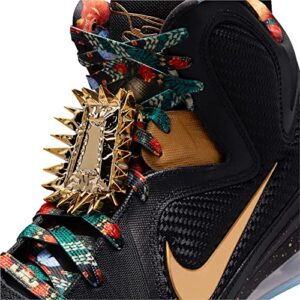 Nike Mens Lebron 9 DO9353 001 Watch The Throne 2022 - Size 11 Black/Metallic Gold