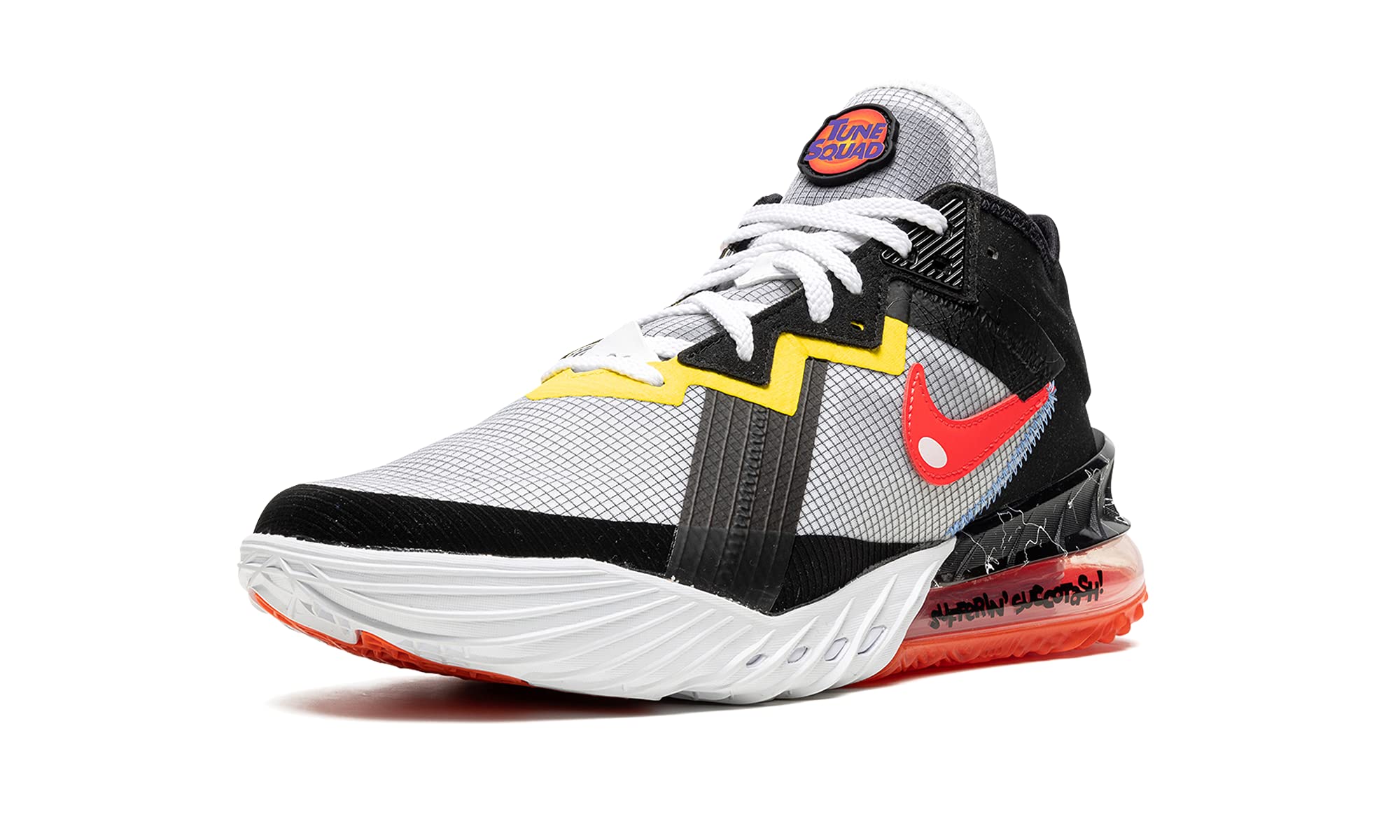 Nike mens Lebron 18 Low Space Jame New Legacy Basketball Sylvester Tweety Bird Limited Edition, Grey, 9