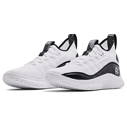 Under Armour UA Curry 8 NM Team Basketball Shoe White-Black-White