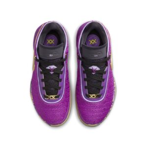 Nike Big Kid's Lebron XX SE Vivid Purple/Metallic Gold (FD0207 500) - 4