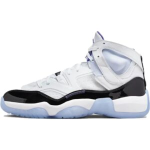 nike jumpman two trey, white/black/dark concord, 9 uk (9.5 us)