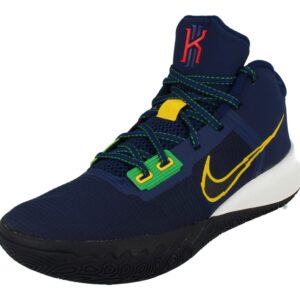 Nike Men's Kyrie Flytrap IV Basketball Shoe, Blue Void/Speed Yellow, 9.5 US