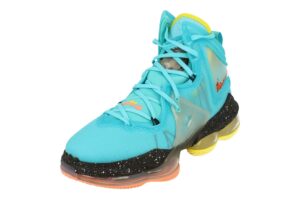 nike lebron xix mens basketball trainers dc9338 sneakers shoes (uk 7.5 us 8.5 eu 42, polarized blue crimson bliss 400)