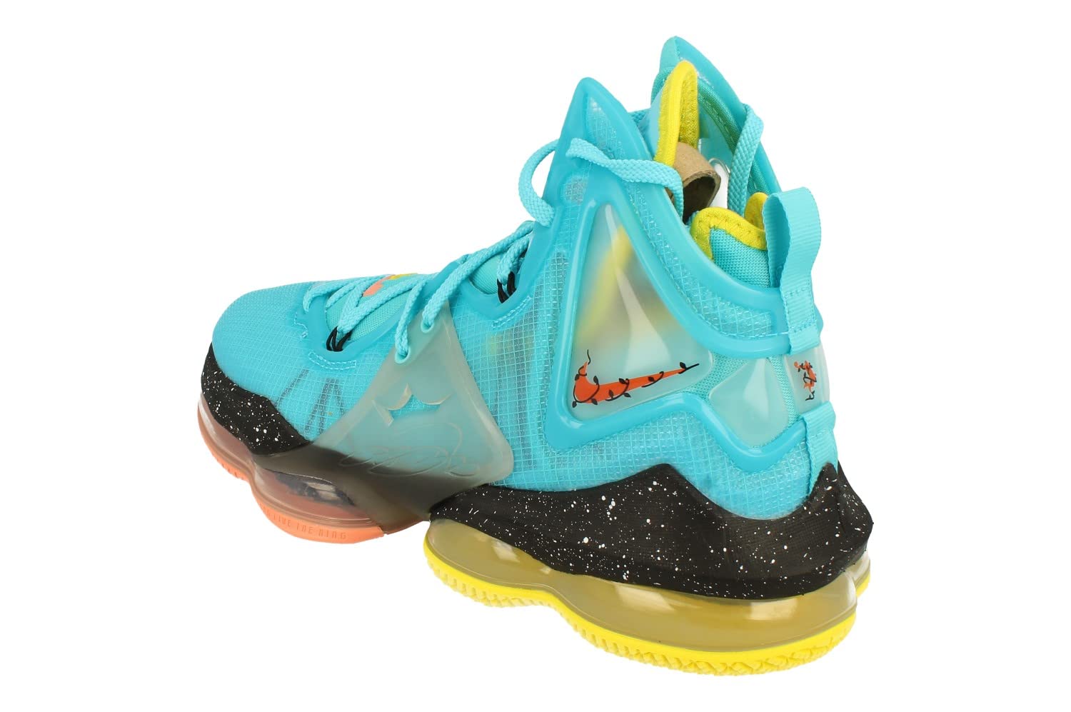 Nike Lebron XIX Mens Basketball Trainers DC9338 Sneakers Shoes (UK 7.5 US 8.5 EU 42, Polarized Blue Crimson Bliss 400)