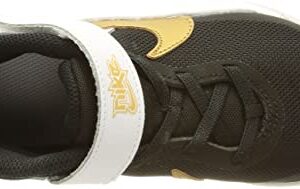 NIKE Unisex Kid's Running Shoes Sneaker, Black Metallic Gold White Photon Dust, 31 EU