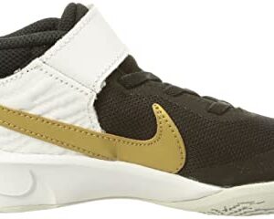 NIKE Unisex Kid's Running Shoes Sneaker, Black Metallic Gold White Photon Dust, 31 EU