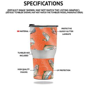 MightySkins Skin Compatible with Stanley The Quencher H2.0 FlowState 40 Oz Tumbler - Puppy Fall | Protective, Durable, and Unique Vinyl Decal wrap Cover | Easy to Apply, Remove, and Change Styles