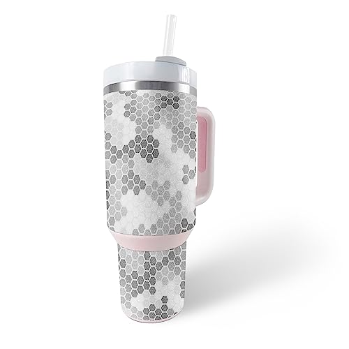 MightySkins Skin Compatible with Stanley The Quencher H2.0 FlowState 40 Oz Tumbler - Puppy Fall | Protective, Durable, and Unique Vinyl Decal wrap Cover | Easy to Apply, Remove, and Change Styles