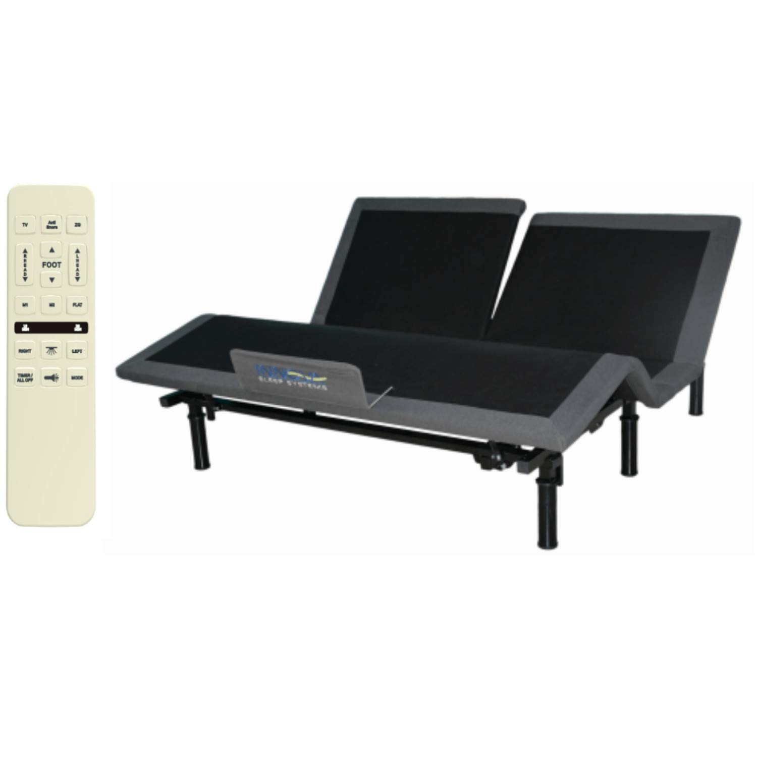 New Rooms Regent Queen Split Head Adjustable Bed for Flex Head,Split Head, or Flex top mattresses