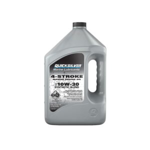 quicksilver 10w-30 synthetic marine engine oil - 1 gallon