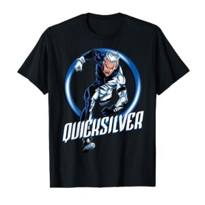 Marvel X-Men Quicksilver The Dart Ring Dash Graphic T-Shirt T-Shirt