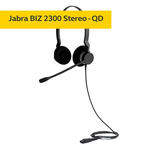 Jabra Biz 2300 USB Duo Wired Professional Call Center Headset