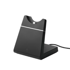 jabra evolve 75 charging stand only – provides easy and convenient charging and storage, authentic office headset accessory