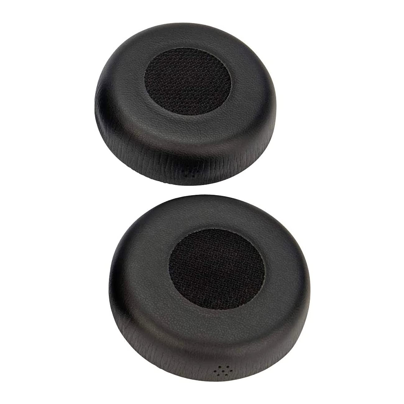 Ear Pad Cushions for Jabra Evolve 75 Wireless Bluetooth Headset, 2pk Spare Leatherette Replacement Cushions for Jabra 75 Evolve and Jabra Evolve Plus UC Headphones by Global Teck