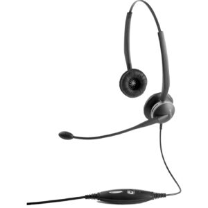 jabra gn2125 duo, noise canceling wired headset