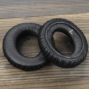 Evolve 80 Ear pads - defean Replacement Ear Cushion Compatible with Jabra Evolve 80,Evolve 80 UC,Evolve 80 MS Wired Headset,Ear Pads with Softer Leather, Noise Isolation Foam, Ear pads include Snaps