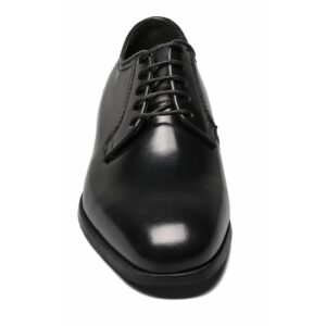 Florsheim Men's Lexington Plain Toe Oxford, Black Shiny, 9 X-Wide