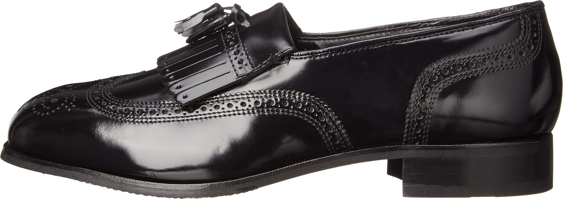 Florsheim Lexington Wingtip Tassel Slip-On Black 10.5 D (M)