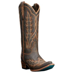 Lane Women's Lexington Western Boot Brown 7.5 M