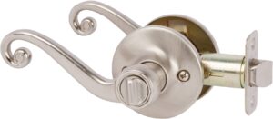 delaney hardware 502t-le-us15-privacy lexington lever privacy, satin nickel