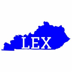 u.s. custom stickers lex lexington kentucky state sticker 4 inch