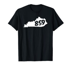 lexington kentucky area code 859 ky t-shirt