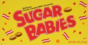 pack of 2 - sugar babies milk caramels candy(6 oz) boxes