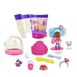 Sugar Surprise Collectible Dolls, 10 Surprise Pieces, Reusable Fluff & Mold Accessories, Sensory Play, Ages 3+