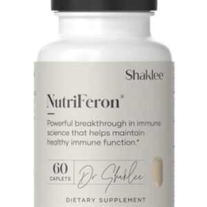 Shaklee - NutriFeron® Immune-Boosting Botanical Blend - Developed by Renowned Immunologist - Promotes Healthy Immune Function with Interferon-Boosting Ingredients - Contains Zinc - 60 Caplets