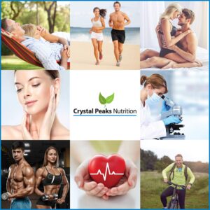 CRYSTAL PEAKS NUTRITION Cholesterol Supplement - All-Natural Ingredients to Support Normal HDL and LDL Colesterol Levels. Supports Optimal Circulation. 60 Capsules