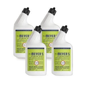 mrs. meyer's clean day lemon verbena toilet bowl cleaner 24 fl oz (pack of 4)