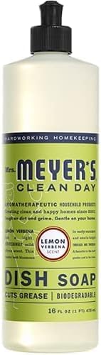 Mrs. Meyer's Dish Soap Variety, 1 Dish Soap, 1 Dish Soap Refill, Lemon Verbena, 1 CT