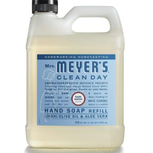 Mrs. Meyer's Liquid Hand Soap New Everyday 6 Scent Variety Pack Refills, 1 Rainwater, 1 Oat Blossom, 1 Plumberry, 1 basil, 1 lavender, 1 Lemon Verbena, 1 CT