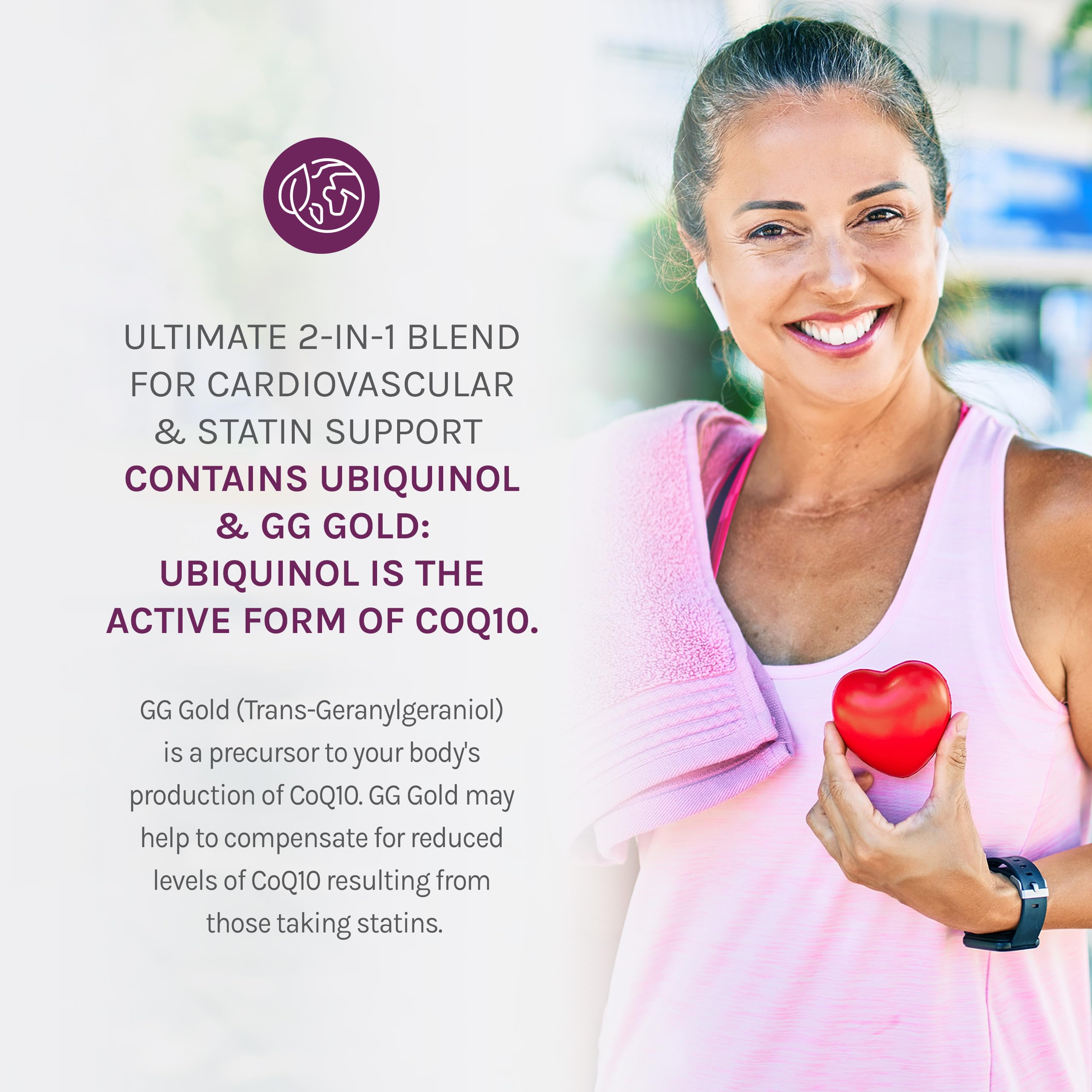 Reserveage Ubiquinol CoQ10 Stat - Ubiquinol Softgels for Daily Use - Provides Support for Cardiovascular System, Energy Levels & Cellular Health - Premium Ubiquinol Capsules - 30 Softgels