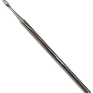 Mars Stainless Steel Single End Tooth Scaler for Dogs and Cats, Big Bow End, Professional Dental Grade