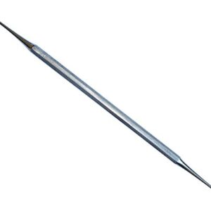 Mars Coat King Stainless Steel Tooth Scaler for Dogs and Cats, Double Ended, Professional/Surgical Grade with Curved End