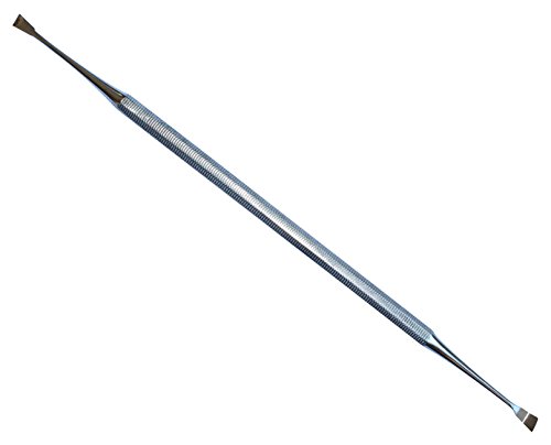 Mars Coat King Stainless Steel Tooth Scaler for Dogs and Cats, Double Ended, Professional/Surgical Grade with Curved End