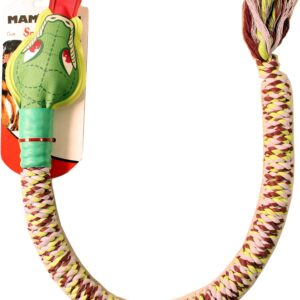 Mammoth Pet Products 467193 Snake Biter Squeaky Head Small, 28"