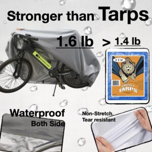 Urby Heavy Duty Bicycle Covers Outdoor Storage Waterproof And Heat Resistant. Ideal For Electric Bike As Ebike Battery Cover Or Rain Cover. Comes With Large Mesh Bag For Easy Traveling (29''/Large)