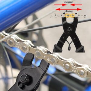 COTOUXKER Bike Chain Tool, Bicycle Chain Tool with Master Link Plier Chain Breaker and Chain Checker for Bike Chain link Removal Repair