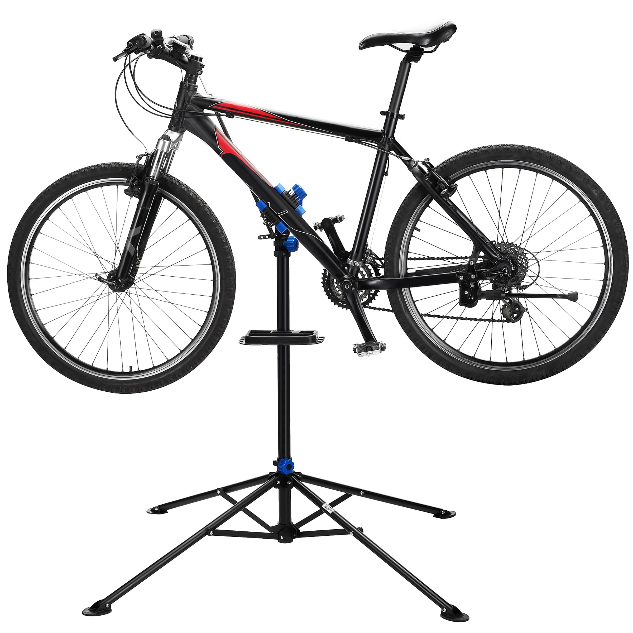 RAD Cycle products Pro Bicycle Adjustable Repair Stand Holds up to 66 Pounds or 30 kg with Ease for Home or Shop Road Pro Stand