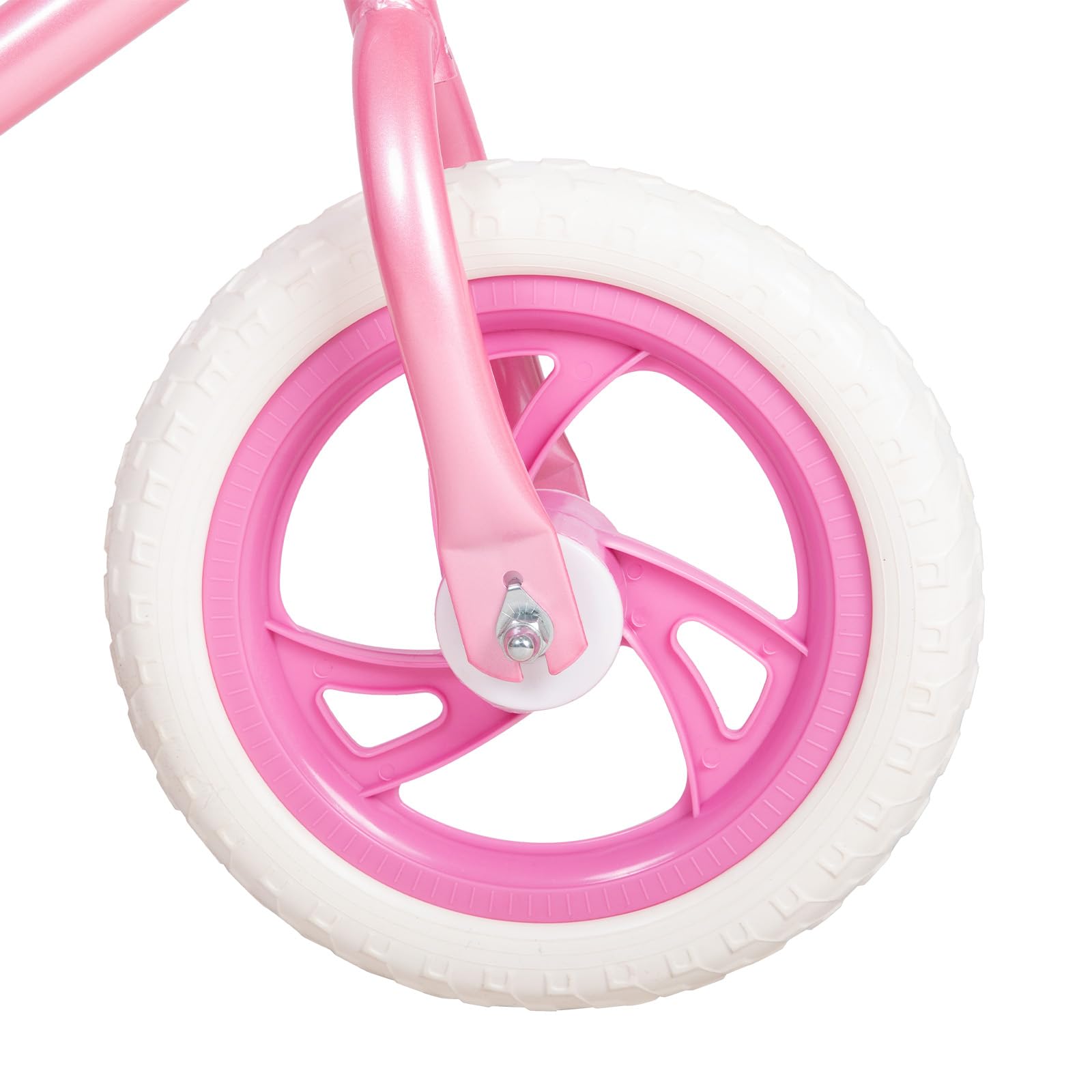 JOYSTAR 12 Inch Girls Bike with Training Wheels and Basket for 2 3 4 Years Old Kids Bikes for Toddler 3-5 Year Girls Pink