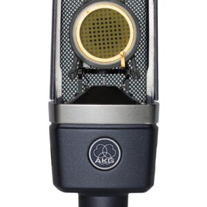 AKG Pro Audio C214 Professional Large-Diaphragm Condenser Microphone, Grey