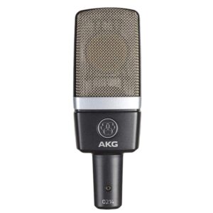 AKG C214 Pro Condenser Microphone Bundle with Reflection Filter & Tripod Mic Stand