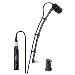 audio-technica cardioid condenser microphone cardioid condenser instrument microphone (atm350pl)