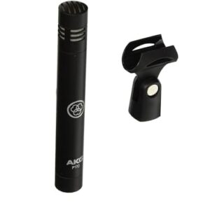 AKG Pro Audio Instrument Condenser Microphone, XLR, Black (P170)