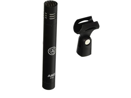 AKG Pro Audio Instrument Condenser Microphone, XLR, Black (P170)